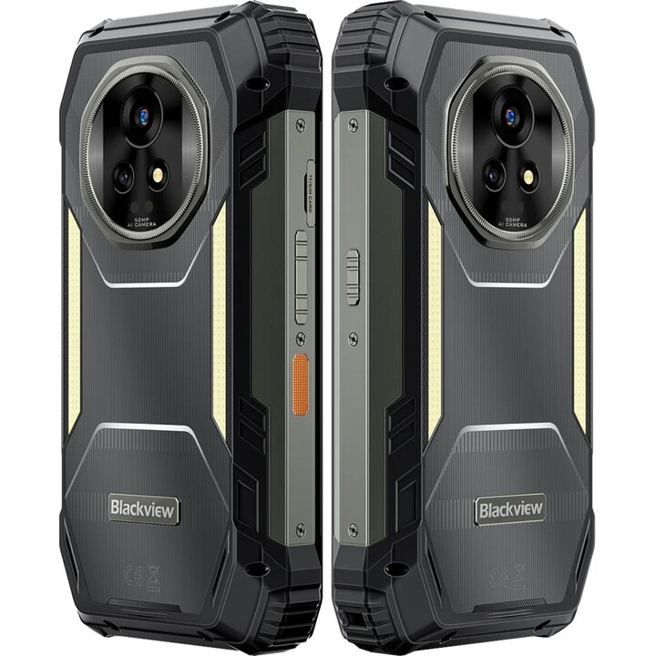 Blackview XPLORE 2 5G, 12 Go 256 Go, 6,73 AMOLED, 20 000 mAh, 120 W, double SIM, noir