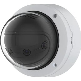 Câmera de segurança IP Axis P3827-PVE Pad para ambientes internos e externos, 3712 x 1856 pixels, teto/parede