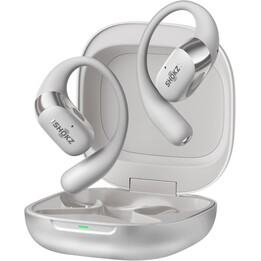 SHOKZ OpenFit 2+ Kopfhörer Kabellos Ohrbügel, im Ohr Anrufe/Musik Bluetooth Grau