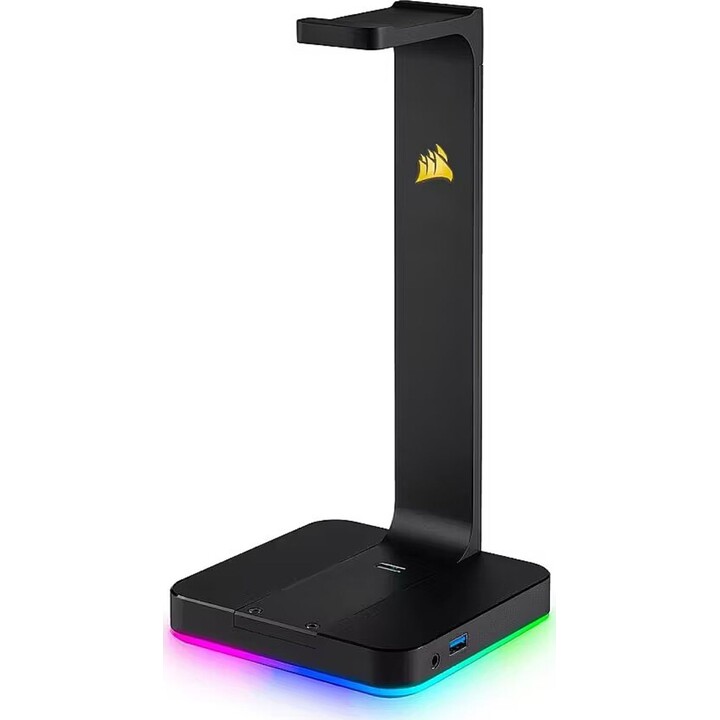 Suporte para fone de ouvido Corsair ST100 RGB preto