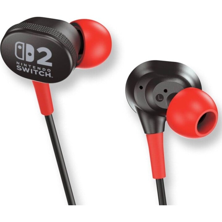 Fones de ouvido com fio PowerA para Nintendo Switch 2 - Preto