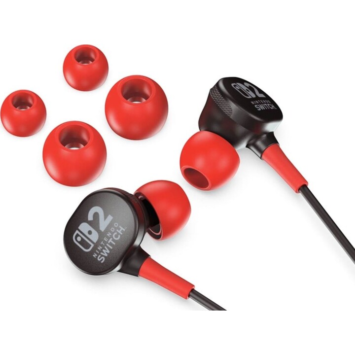 Fones de ouvido com fio PowerA para Nintendo Switch 2 - Preto