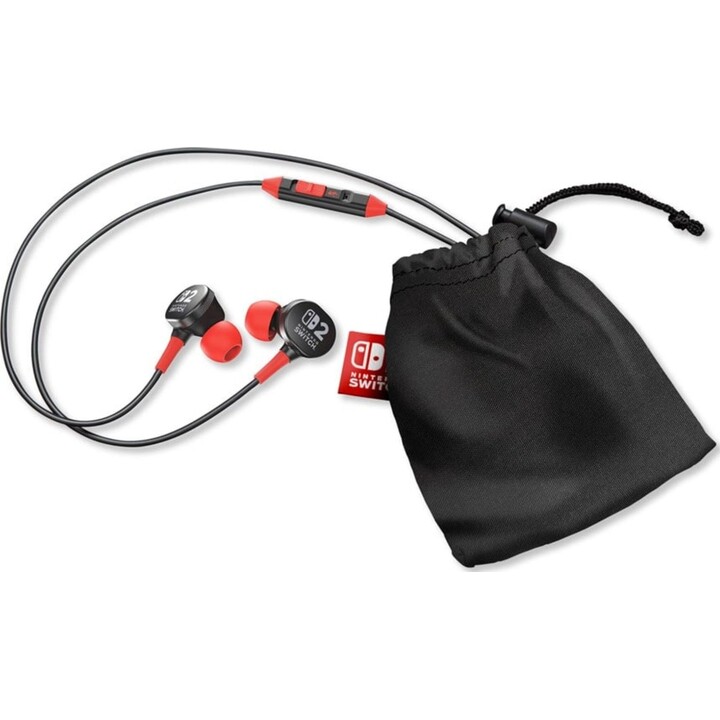 Fones de ouvido com fio PowerA para Nintendo Switch 2 - Preto