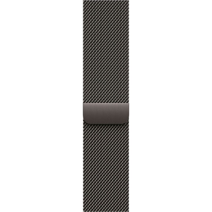 Apple Watch Series 11 GPS Cellular 46mm Caja de titanio color pizarra con pulsera Milanese Loop color pizarra - Talla M/L