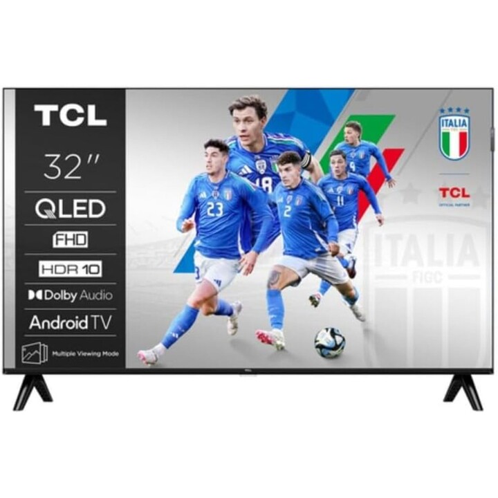 Tcl 32S5K 32" Full HD Qled Smart Tv Wifi Schwarz