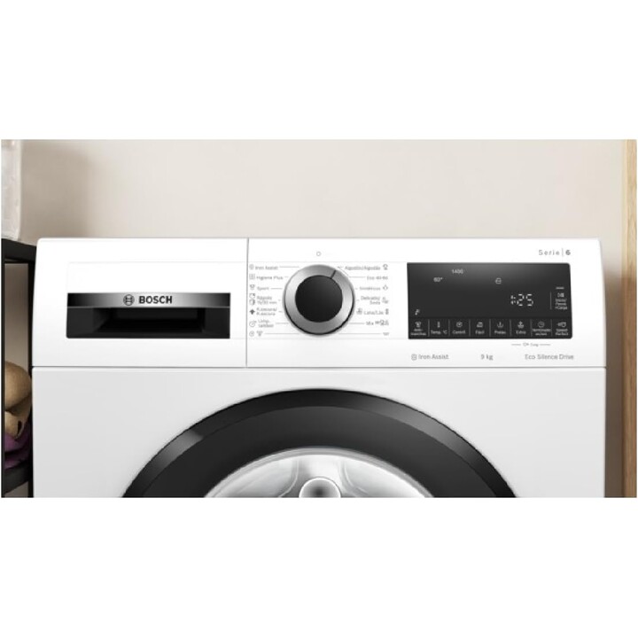 Lavadora Bosch WGG244Z0ES Libre Instalación 9 kg Serie 6 EcoSilence Blanco