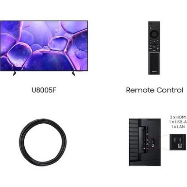 Samsung TU50U8005FU 50" 4K Ultra HD LED Smart TV Black