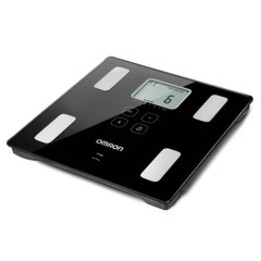 Omron VIVA Quadratisch Schwarz Elektronische Personenwaage
