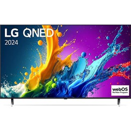 LG 43-Polegadas 4K/Smart TV, 3840 x 2160, Sem Fios, WebOS, Preto, 43Qned80A3A