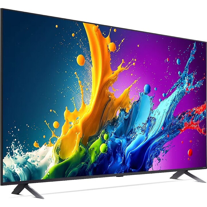 LG 43-Polegadas 4K/Smart TV, 3840 x 2160, Sem Fios, WebOS, Preto, 43Qned80A3A