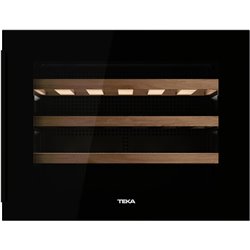 Refrigerador de vinho preto Teka RVI 10024 GBK