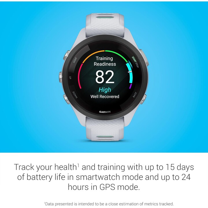 Garmin Forerunner 265S GPS 42 mm Bianco/Nero