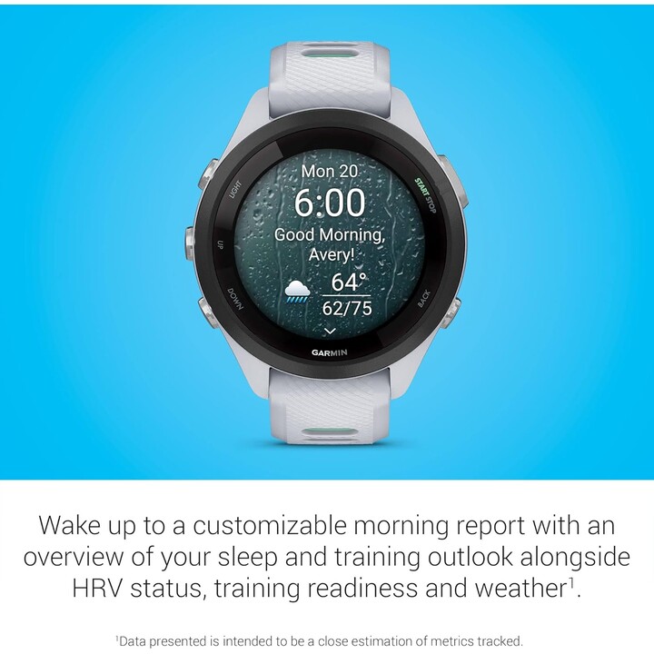 Garmin Forerunner 265S GPS 42 mm Bianco/Nero