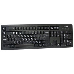 A4Tech KR-85 US English QWERTY USB Keyboard Black