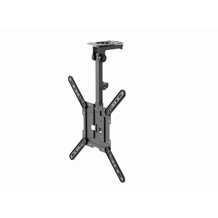 Gembird CM-55ST-01 Support de plafond pour téléviseur orientable, 23" - 55", noir