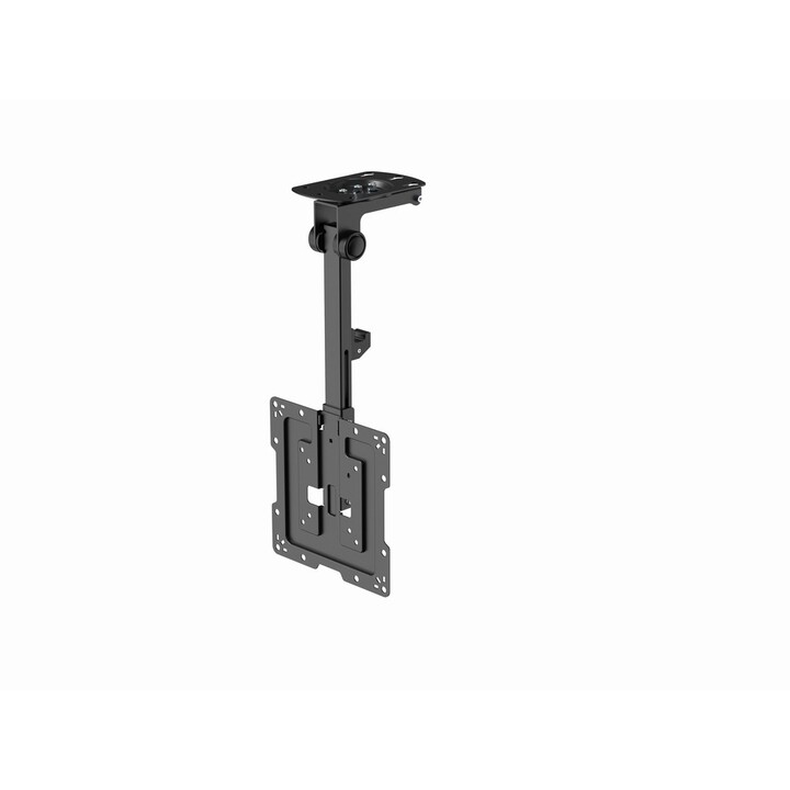 Gembird CM-55ST-01 Support de plafond pour téléviseur orientable, 23" - 55", noir