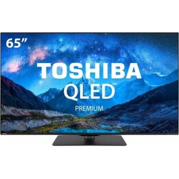 Televisor inteligente Toshiba 65Qv3F63Dg QLED 4K UHD de 65 pulgadas, color negro