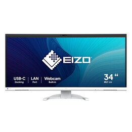 EIZO 86,7 cm (34,1") EV3450XC-WT 21:9 4K 2xHDMI+DP+USB-C Curvo