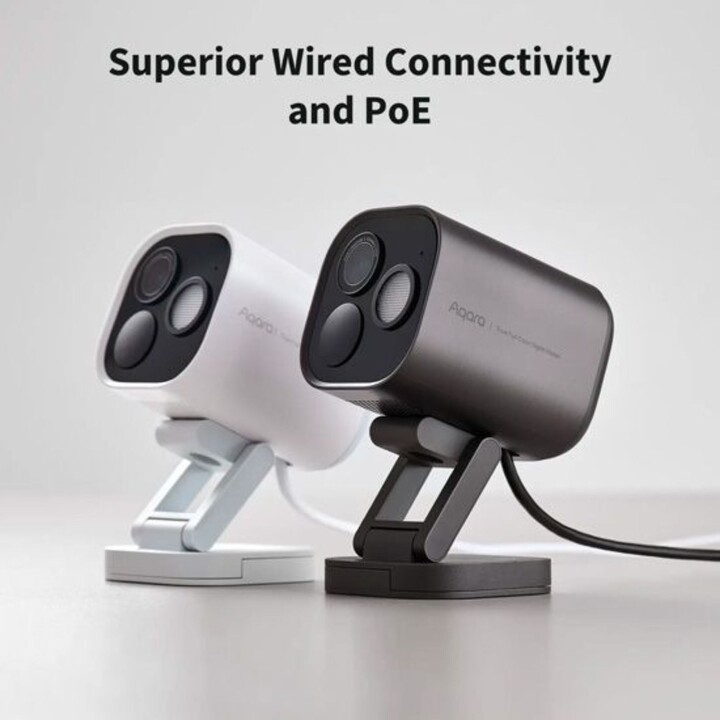 Cámara AQARA Hub G5 Pro, entrada PoE, blanca