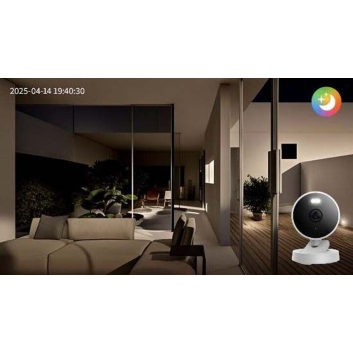 Cámara G100 Select con resolución 2K, visión nocturna, detección por inteligencia artificial