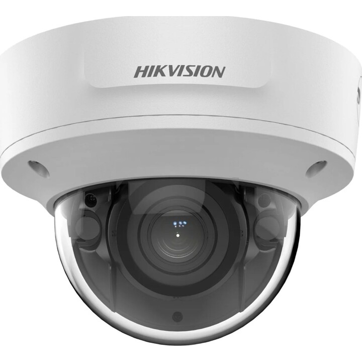 Cámara de red domo varifocal motorizada AcuSense de 4 MP Hikvision DS-2CD2743G2-IZS (2,8-12 mm)