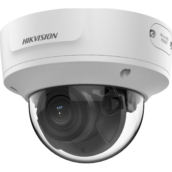 Cámara de red domo varifocal motorizada AcuSense de 4 MP Hikvision DS-2CD2743G2-IZS (2,8-12 mm)