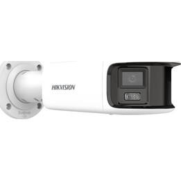 Cámara de red tipo bala fija Hikvision DS-2CD2T87G2P-LSU/SL(4mm)(C) ColorVu panorámica de 8 MP