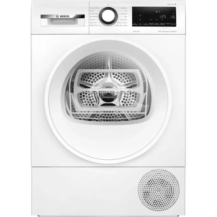 Bosch WQG145APPL Front Load Dryer White