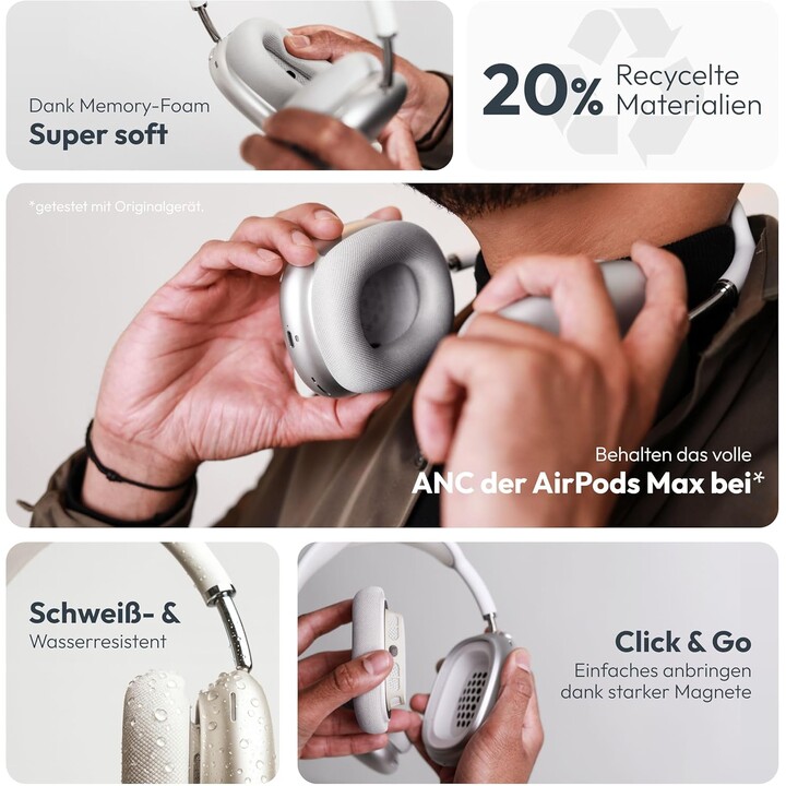 Luftkissen für AirPods Max – Orange