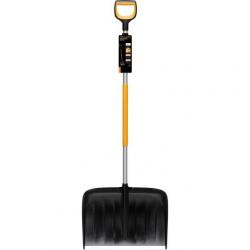 Fiskars 1057178 pala y paleta Pala de nieve Metal Negro, Naranja