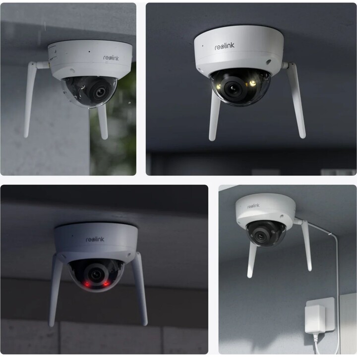 Cámara CCTV IP Wi-Fi Reolink Lock / Control de acceso W437 3840 x 2160