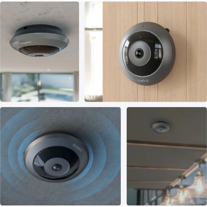 Reolink Fisheye Series W520 Cámara De Seguridad Ip Interior 2560 X 2560 Pixeles Techo - Pared