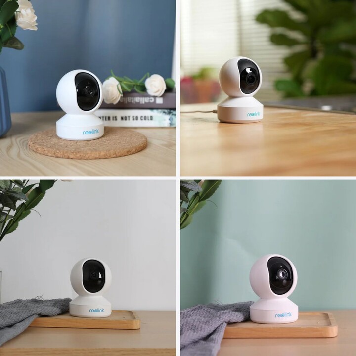 Caméra IP WiFi Reolink E320 3MP avec vision nocturne et commande vocale Alexa/Google
