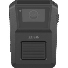 Axis W120 Portable Video Camera 1080p / 30 Fps Flash 64GB Internal Flash Memory 4G Wi-Fi Bluetooth Black