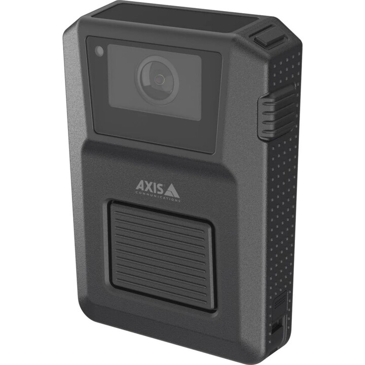 Axis W120 Portable Video Camera 1080p / 30 Fps Flash 64GB Internal Flash Memory 4G Wi-Fi Bluetooth Black