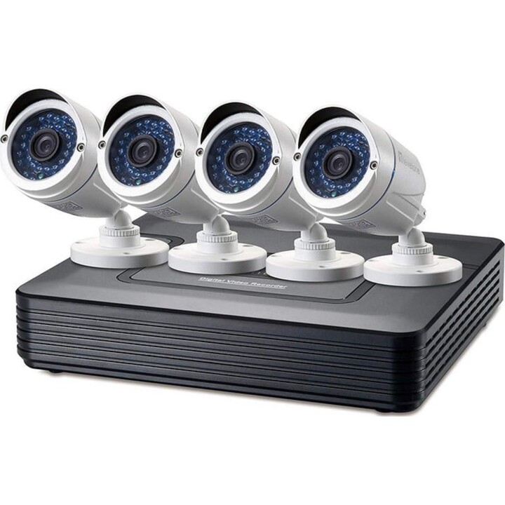 Kit de surveillance CCTV 720P à 8 canaux Level One DSK-8001