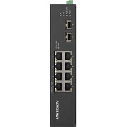 Conmutador Hi-Poe No Administrado Gigabit 8 Puertos Rango Temperatura Extendida Hikvision