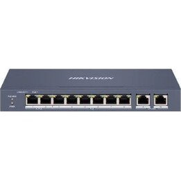Hikvision DS-3E1310HP-EI Managed Switch Fast Ethernet (10/100) Power over Ethernet (PoE) Grey