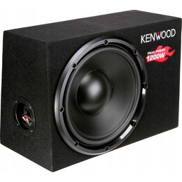 Subwoofer para coche Kenwood KSC-W100B, 1200 W, 30 cm