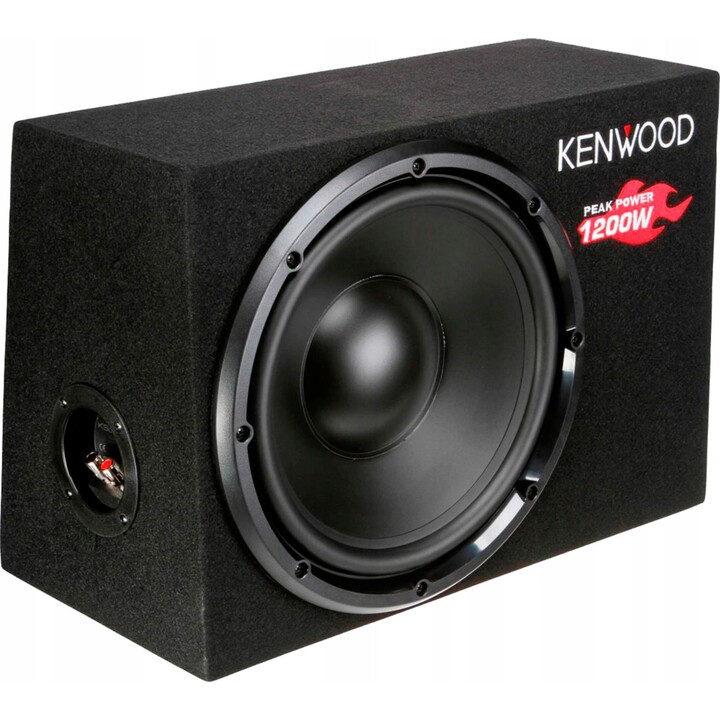 Subwoofer per auto Kenwood KSC-W100B, 1200 W, 30 cm