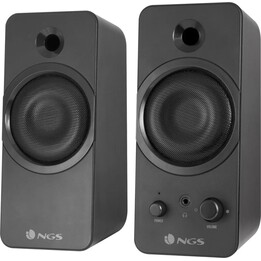 NGS GSX-200 Computerlautsprecher, 20 W, Gaming, Plug&Play, Stromversorgung über USB, 3,5-mm-Buchse