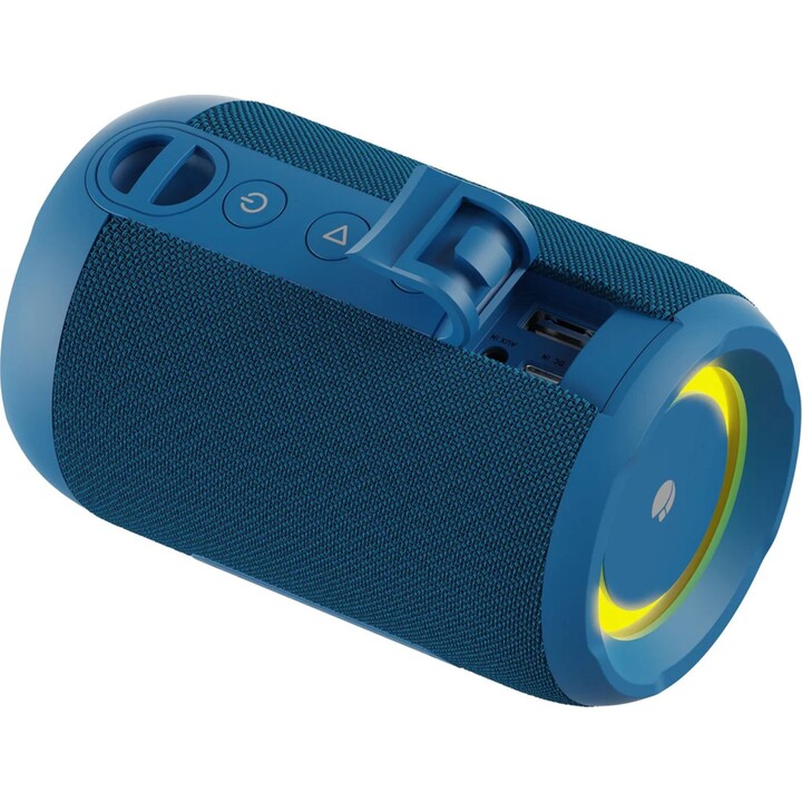 NGS Roller Furia2 Tiny Blue Haut-parleur sans fil 20 W, étanche IPX7, bleu