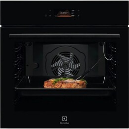 Electrolux Serie 700 MealAssist LOE8H39Z, Forno elettrico con sensore cibo per arrostire perfettamente, Nero