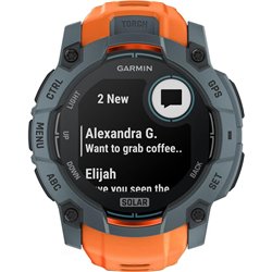 Garmin Instinct 3 AMOLED 50mm Solar Twilight With Solstice Strap With GPS