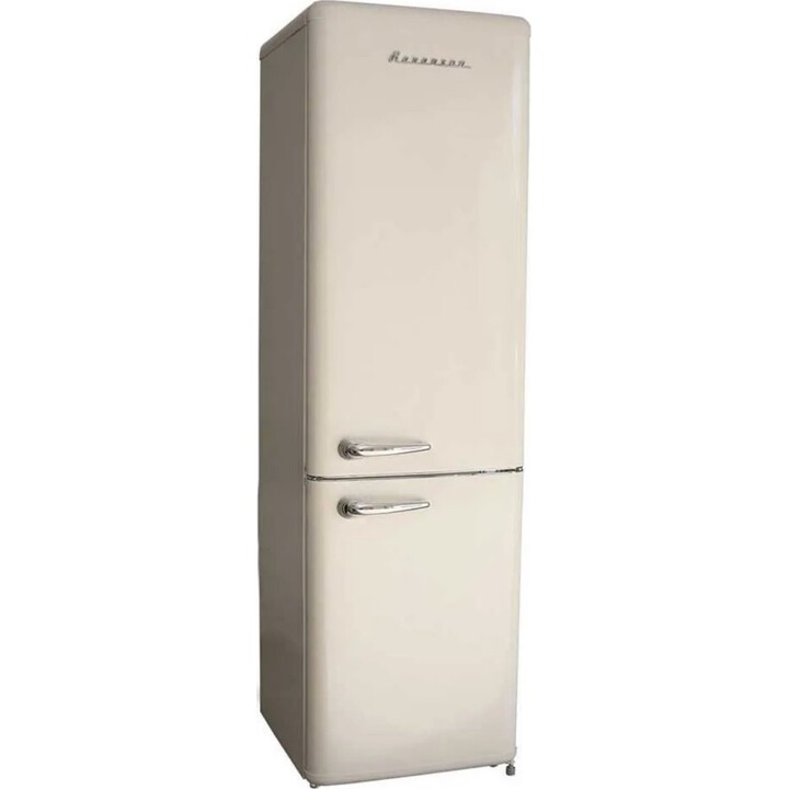 Réfrigérateur-congélateur crème Ravanson LKK-250RC