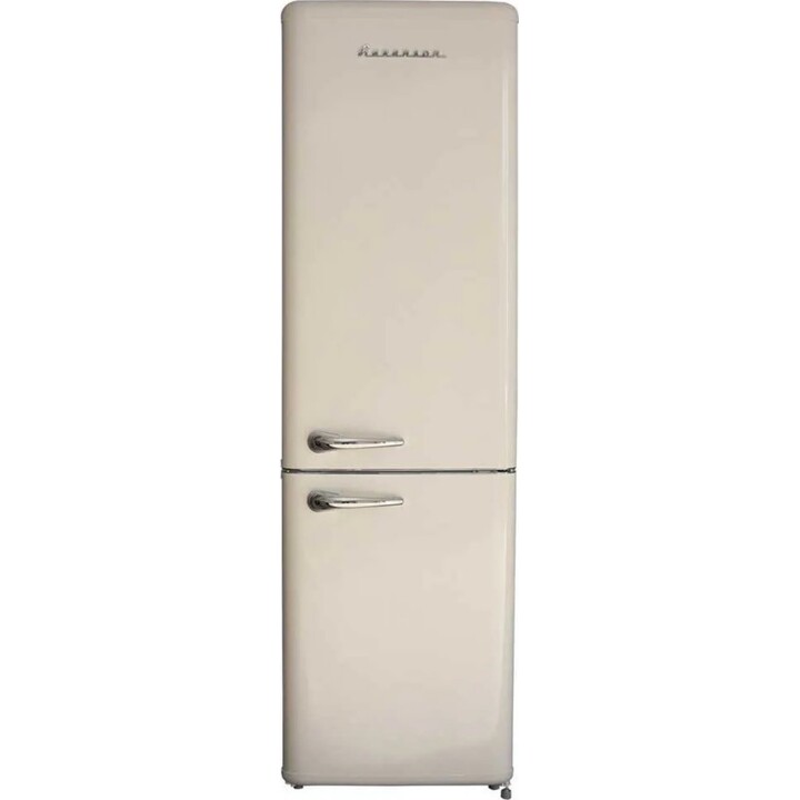 Réfrigérateur-congélateur crème Ravanson LKK-250RC