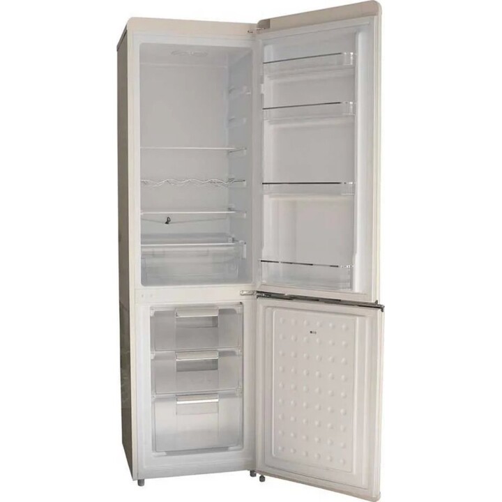 Réfrigérateur-congélateur crème Ravanson LKK-250RC
