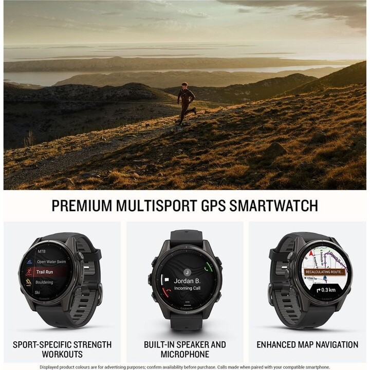 Garmin Fenix ​​8 AMOLED 43mm Nero