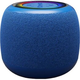 Alto-falante azul sem fio Savio BS-042 5W com indicadores LED