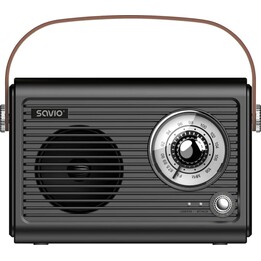 Savio Rs-01 Radio analogica portatile Nera 3 W